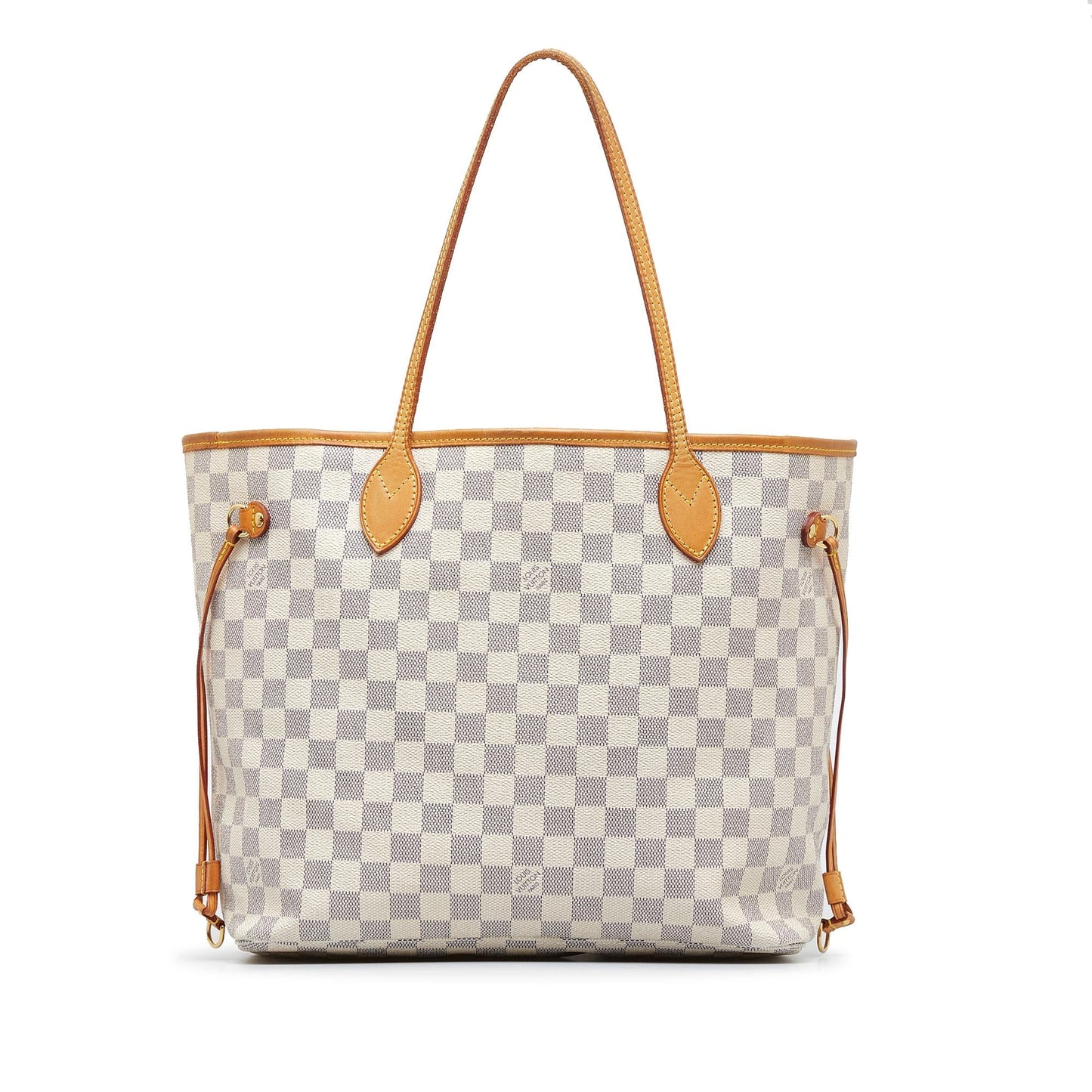 Louis Vuitton Damier Azur Neverfull MM (SHG-fxAfM5)