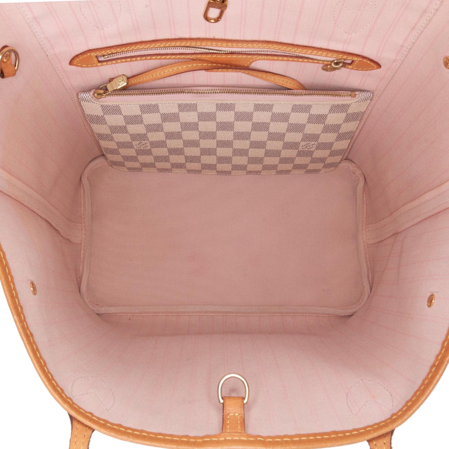 Louis Vuitton Damier Azur Neverfull MM (SHG-nhrBPb)
