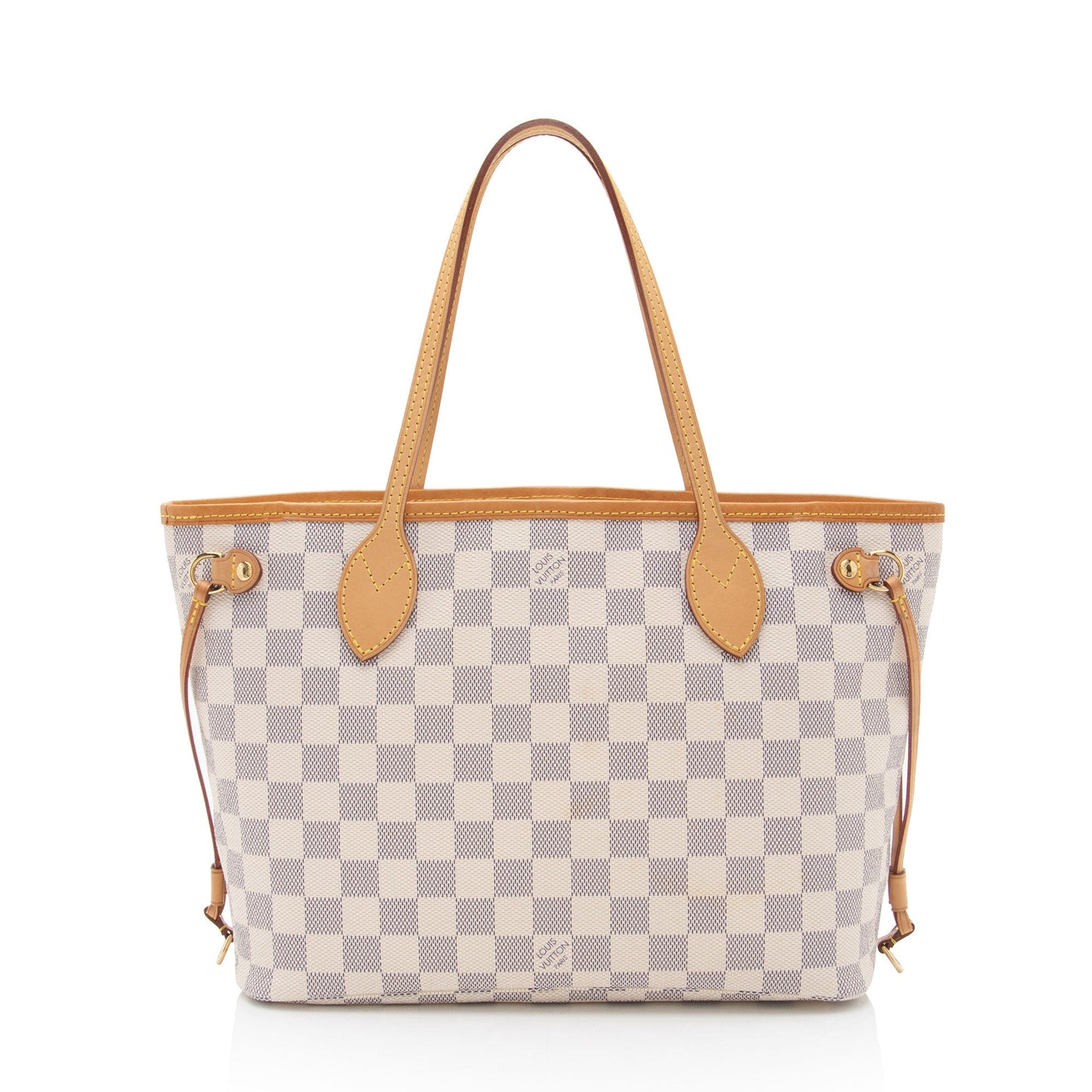 Louis Vuitton Damier Azur Neverfull PM Tote (SHF-JcINxN)