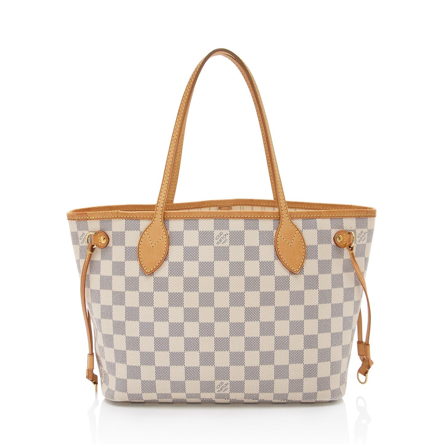 Louis Vuitton Damier Azur Neverfull PM Tote (SHF-DxgmLJ)