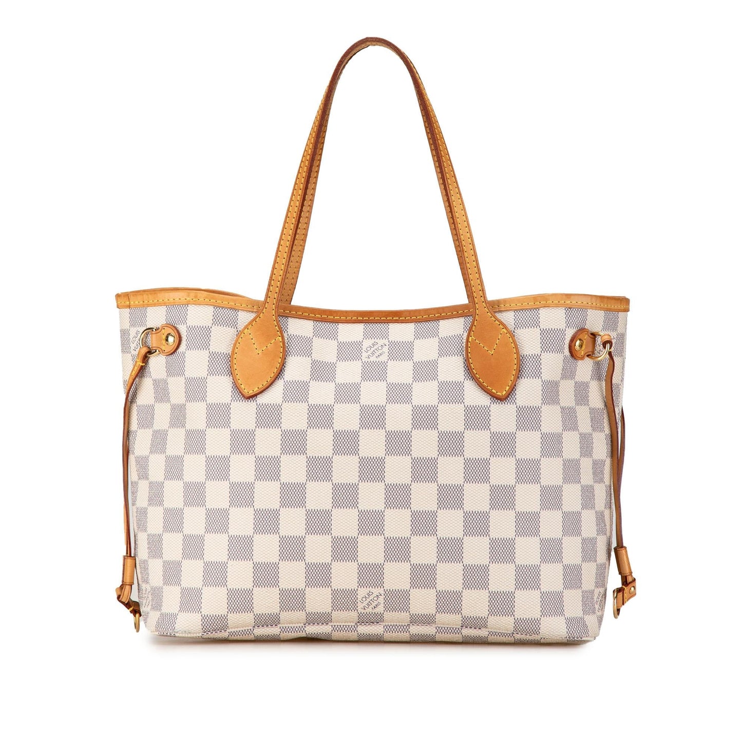 Louis Vuitton Damier Azur Neverfull PM (SHG-sLn0dt)