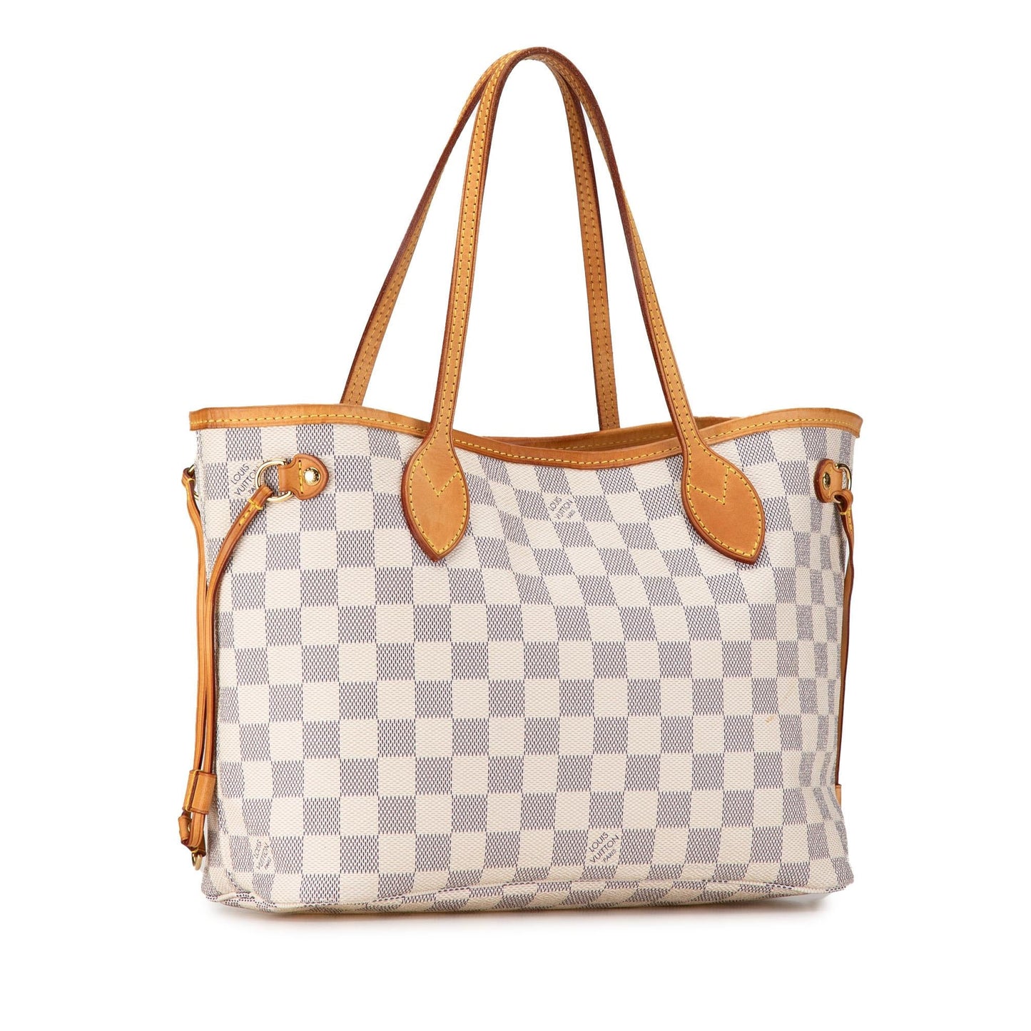 Louis Vuitton Damier Azur Neverfull PM (SHG-sLn0dt)