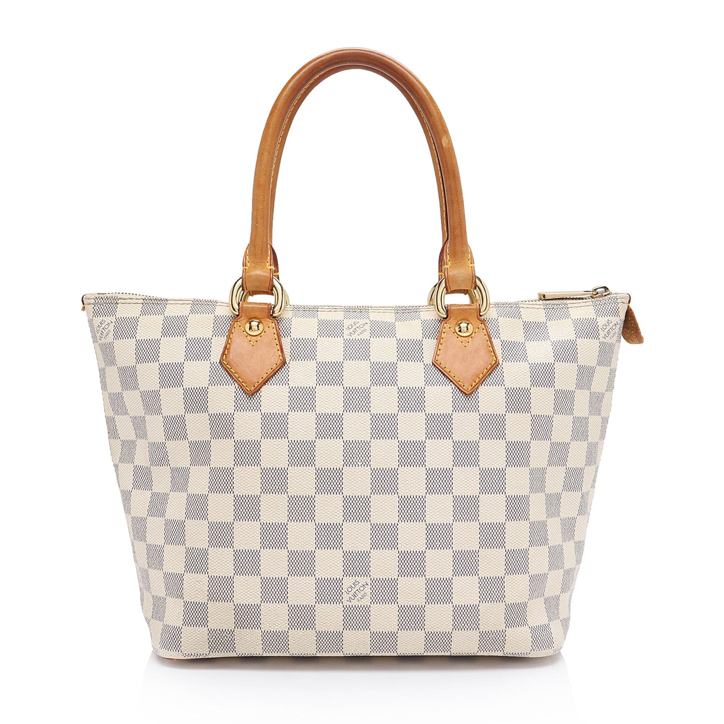 Louis Vuitton Damier Azur Saleya PM Tote - FINAL SALE (SHF-6lMBDG)