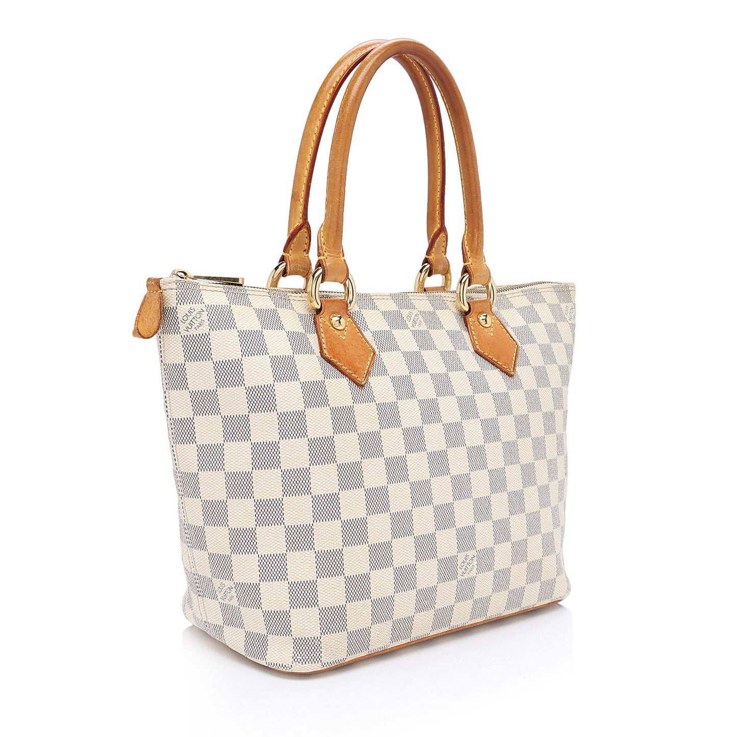 Louis Vuitton Damier Azur Saleya PM Tote - FINAL SALE (SHF-6lMBDG)