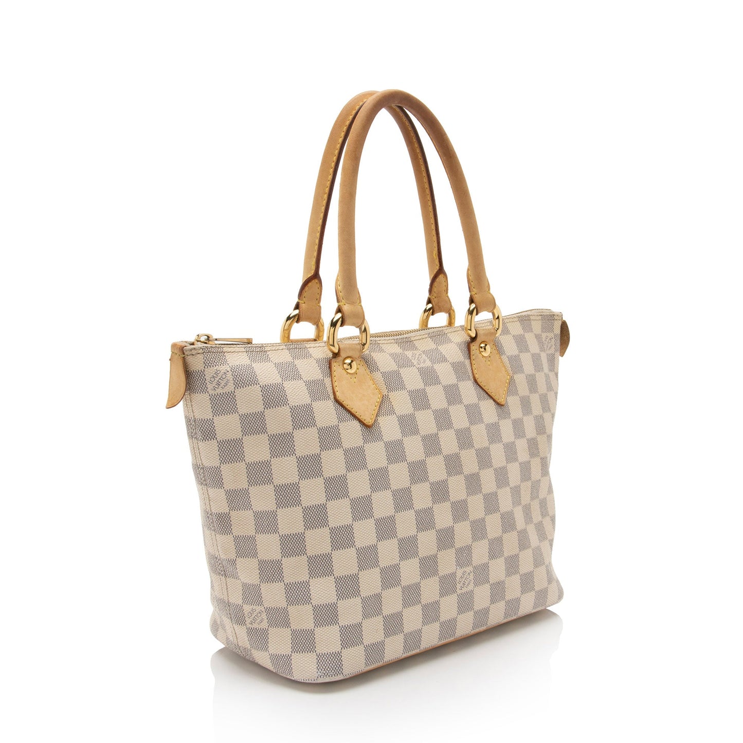 Louis Vuitton Damier Azur Saleya PM Tote - FINAL SALE (SHF-Z0AWuu)