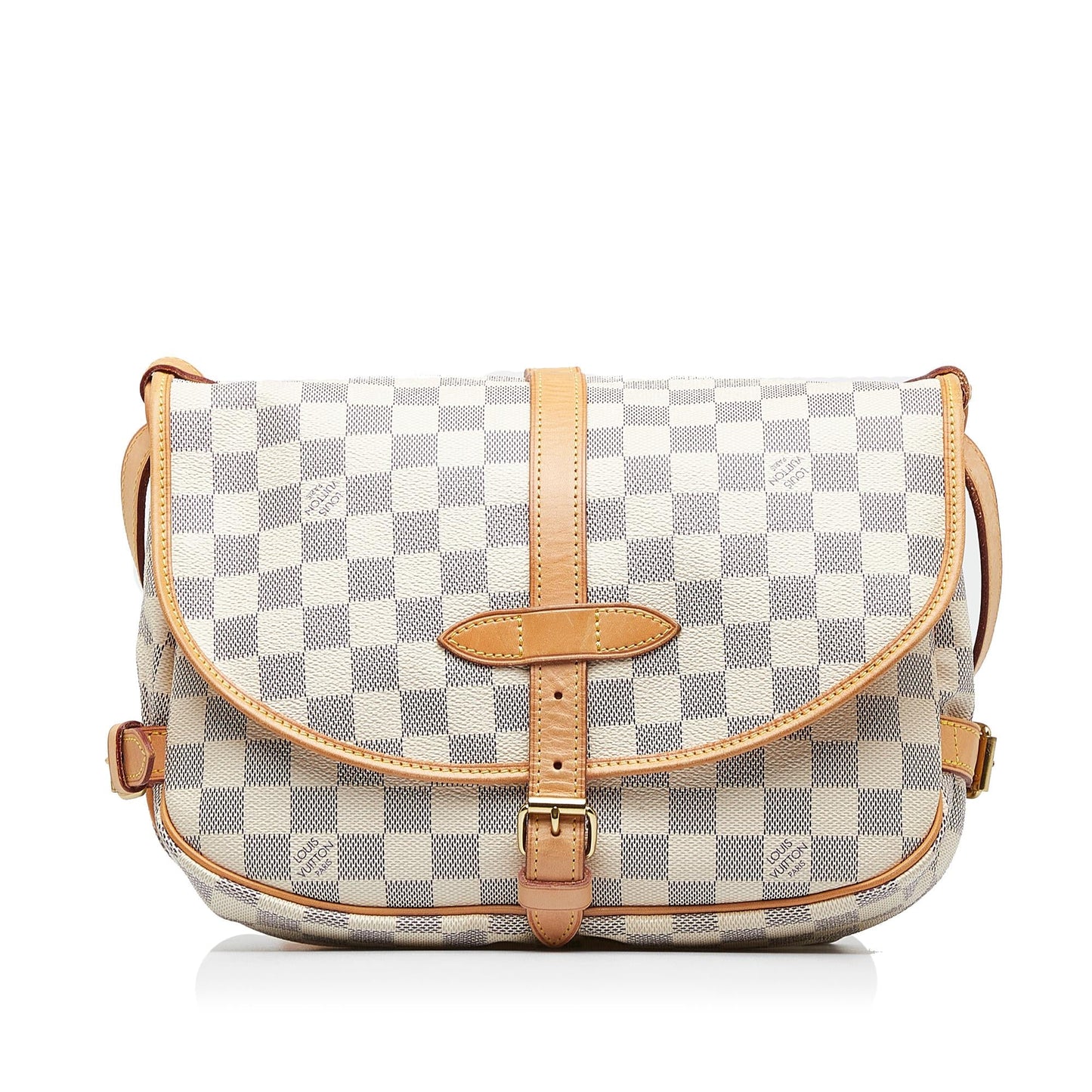 Louis Vuitton Damier Azur Saumur (SHG-06Eeks)