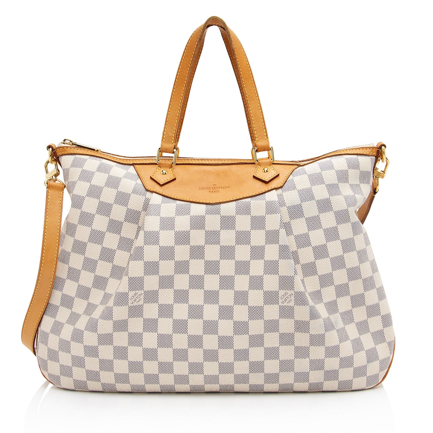 Louis Vuitton Damier Azur Siracusa GM Tote (SHF-M8mZsA)