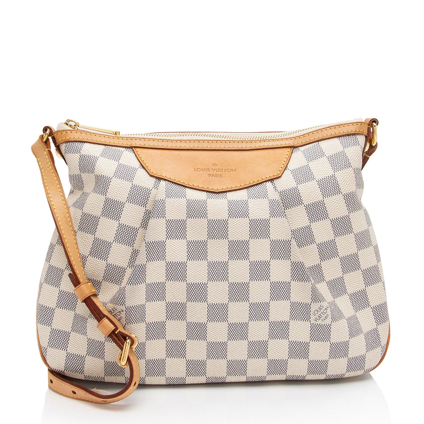 Louis Vuitton Damier Azur Siracusa PM Shoulder Bag (SHF-QSiJjC)