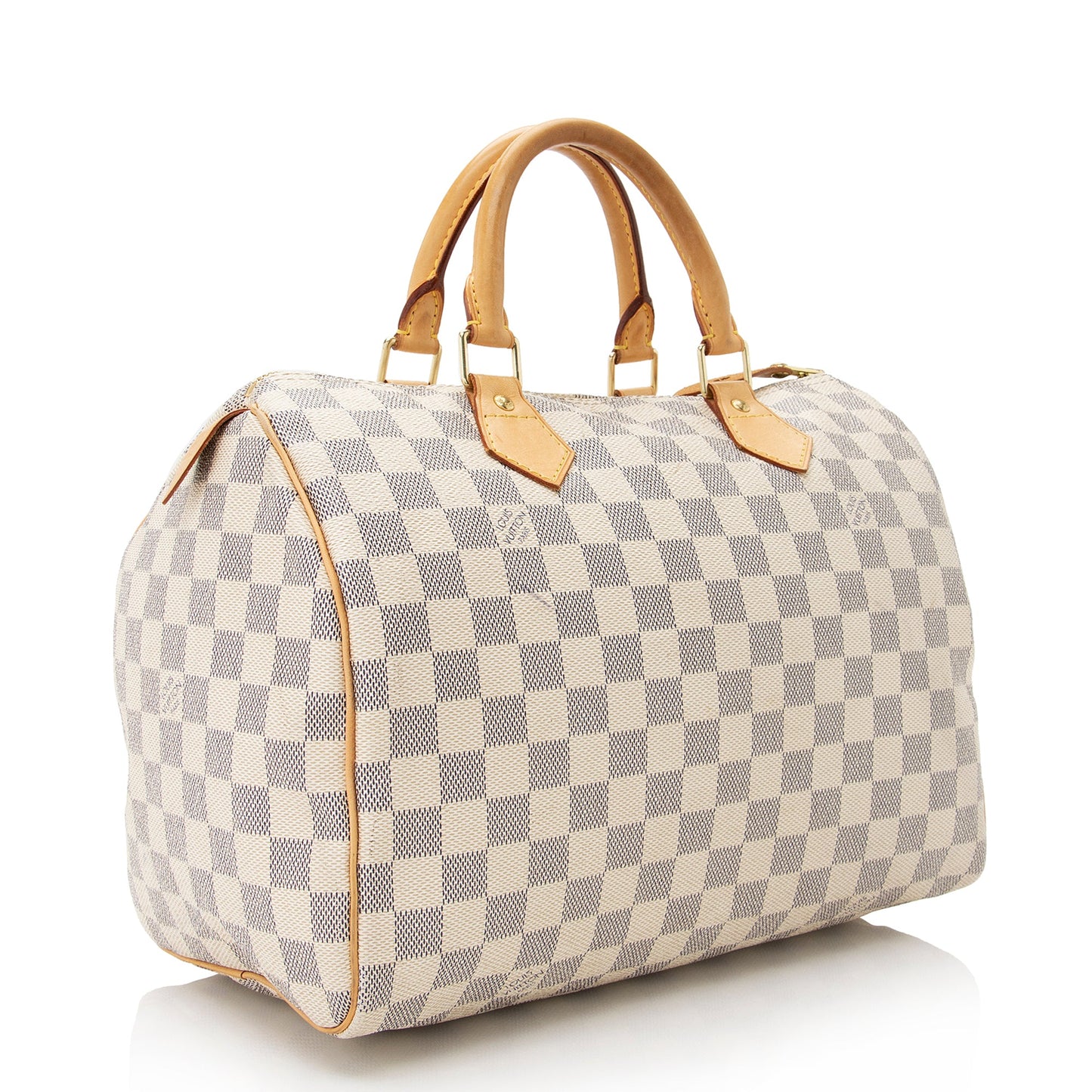 Louis Vuitton Damier Azur Speedy 30 Satchel (SHF-22278)