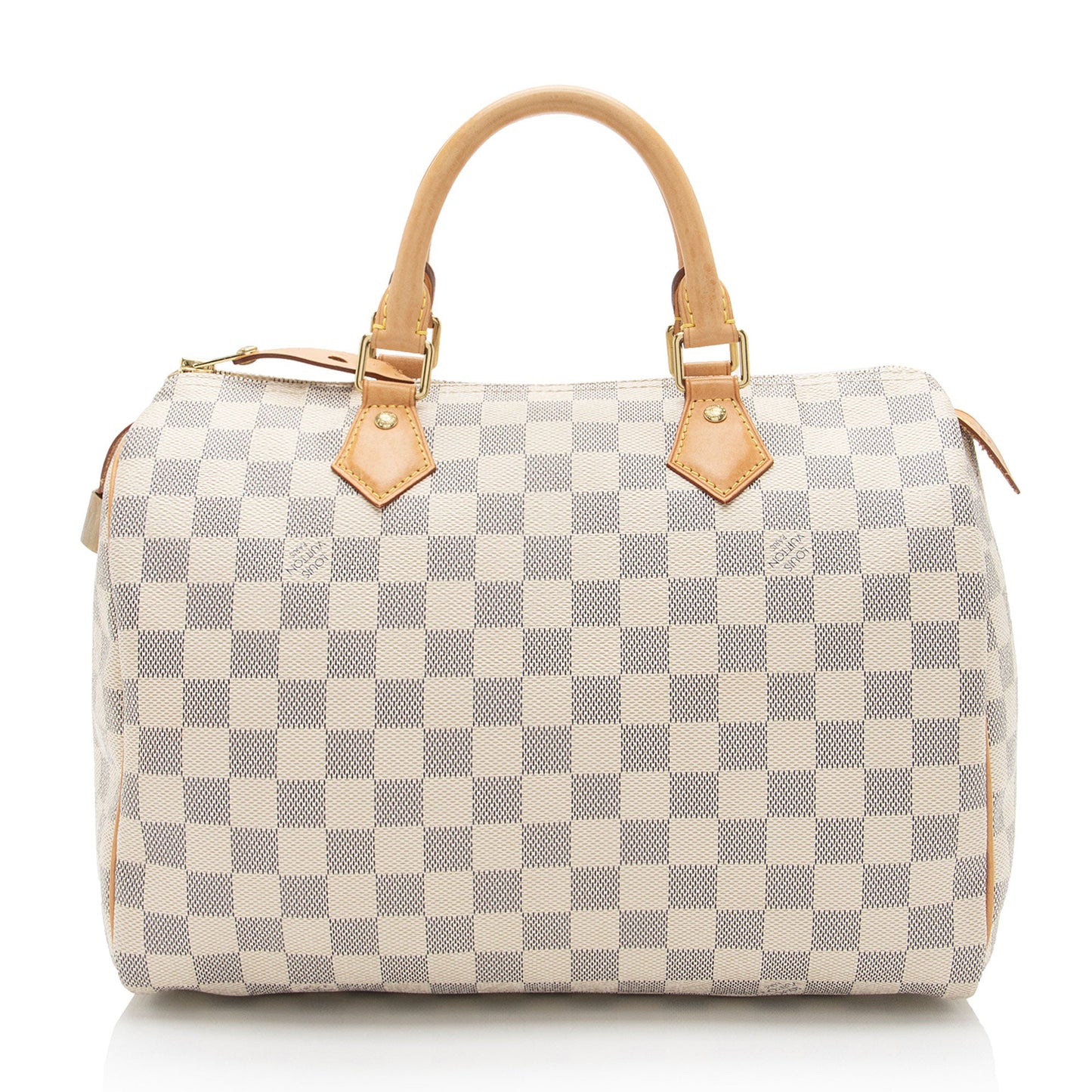 Louis Vuitton Damier Azur Speedy 30 Satchel (SHF-EEbbxa)