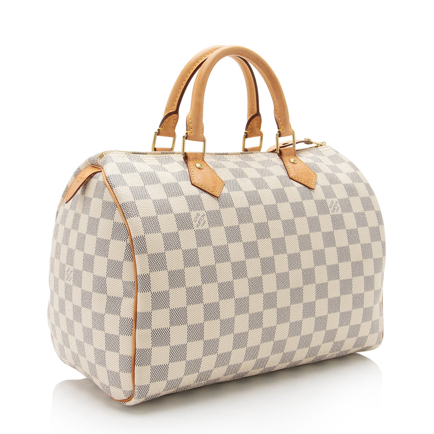 Louis Vuitton Damier Azur Speedy 30 Satchel (SHF-EEbbxa)