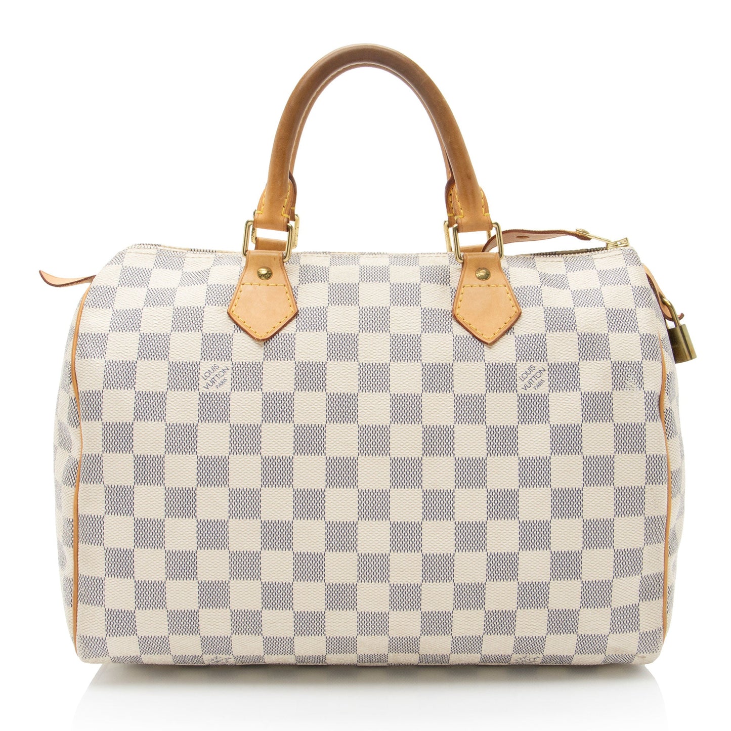Louis Vuitton Damier Azur Speedy 30 Satchel