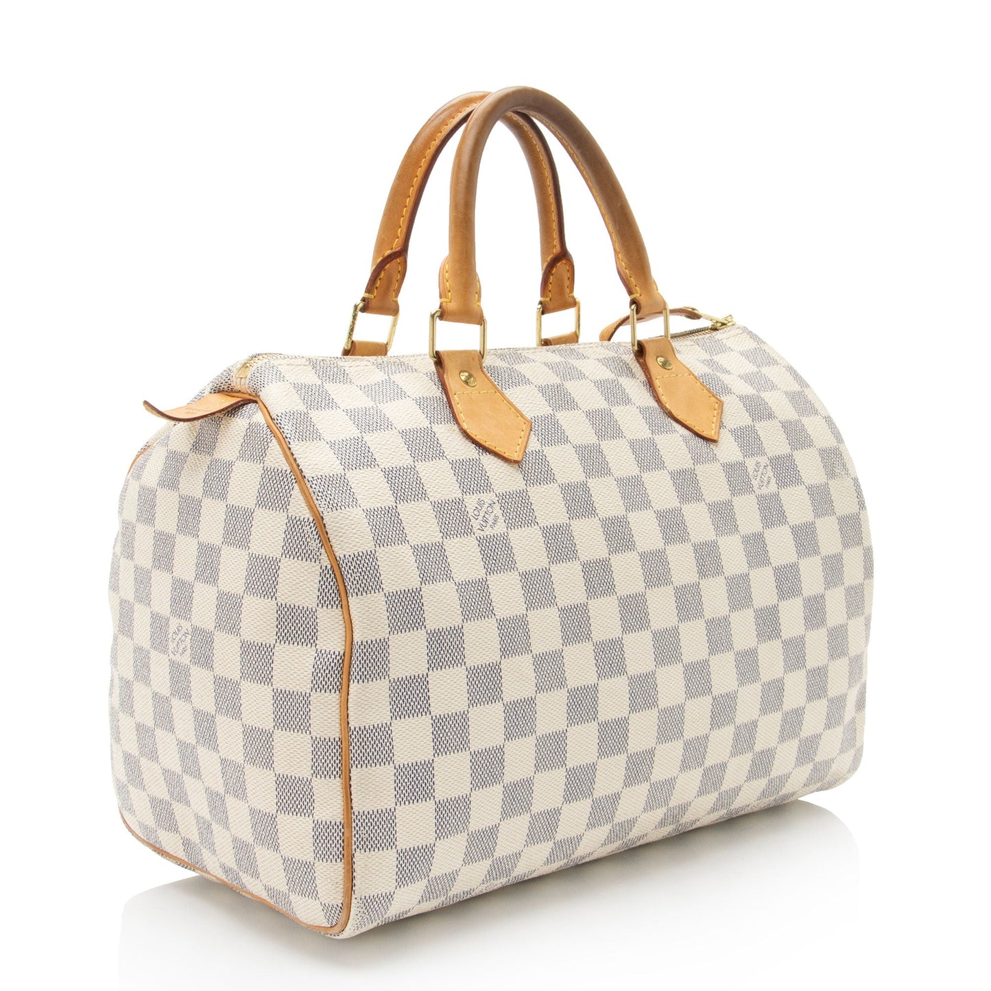 Louis Vuitton Damier Azur Speedy 30 Satchel