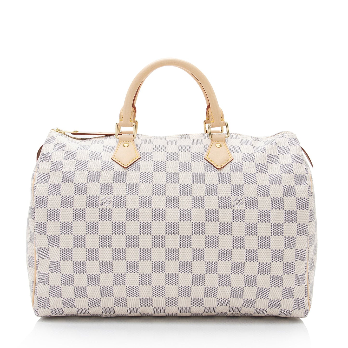 Louis Vuitton Damier Azur Speedy 35 Satchel (SHF-25zlLp)