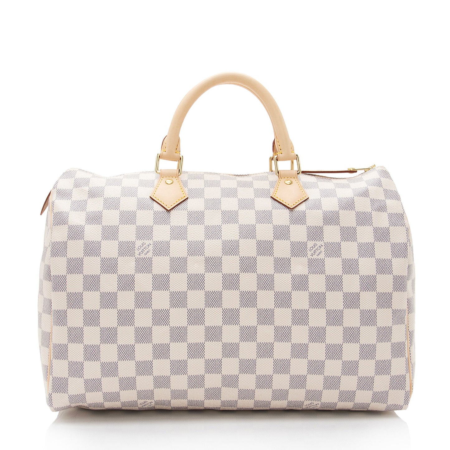 Louis Vuitton Damier Azur Speedy 35 Satchel (SHF-25zlLp)