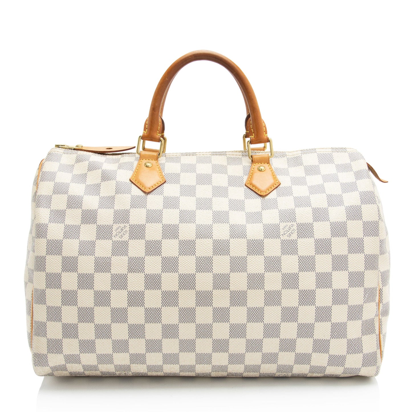 Louis Vuitton Damier Azur Speedy 35 Satchel (SHF-EH25OJ)