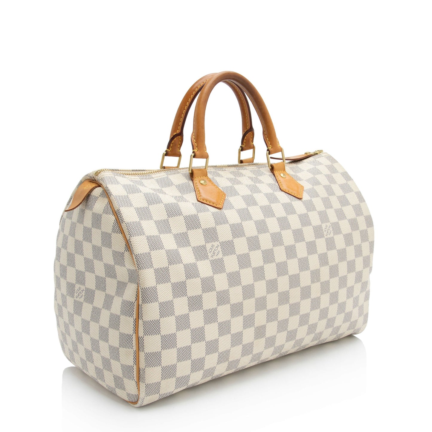 Louis Vuitton Damier Azur Speedy 35 Satchel (SHF-EH25OJ)