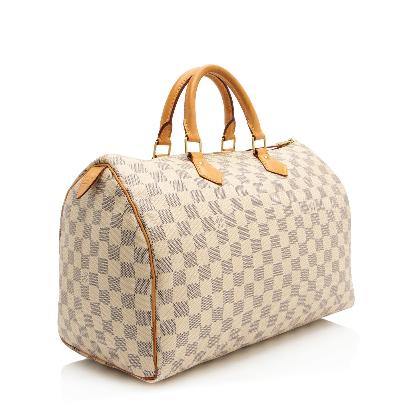 Louis Vuitton Damier Azur Speedy 35 Satchel (SHF-BC7FpS)