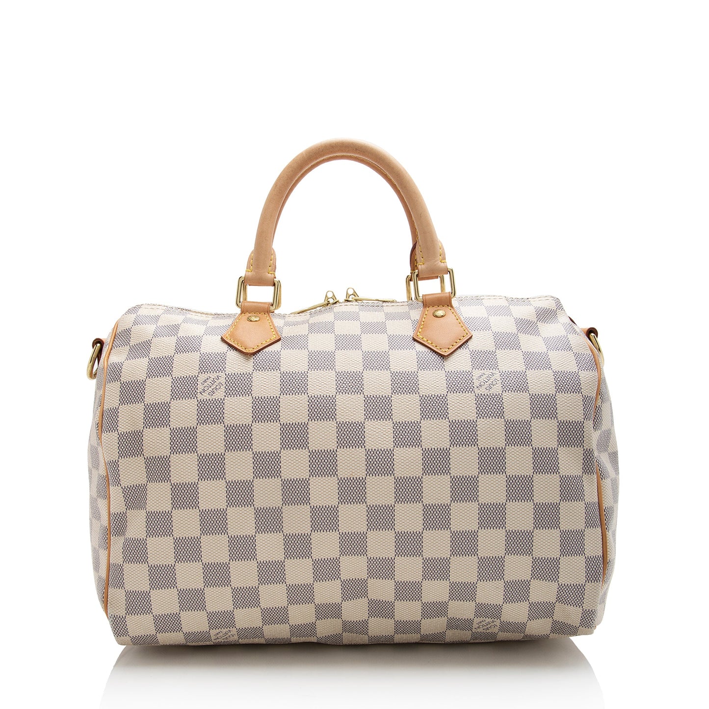 Louis Vuitton Damier Azur Speedy Bandouliere 30 Satchel (SHF-22266)