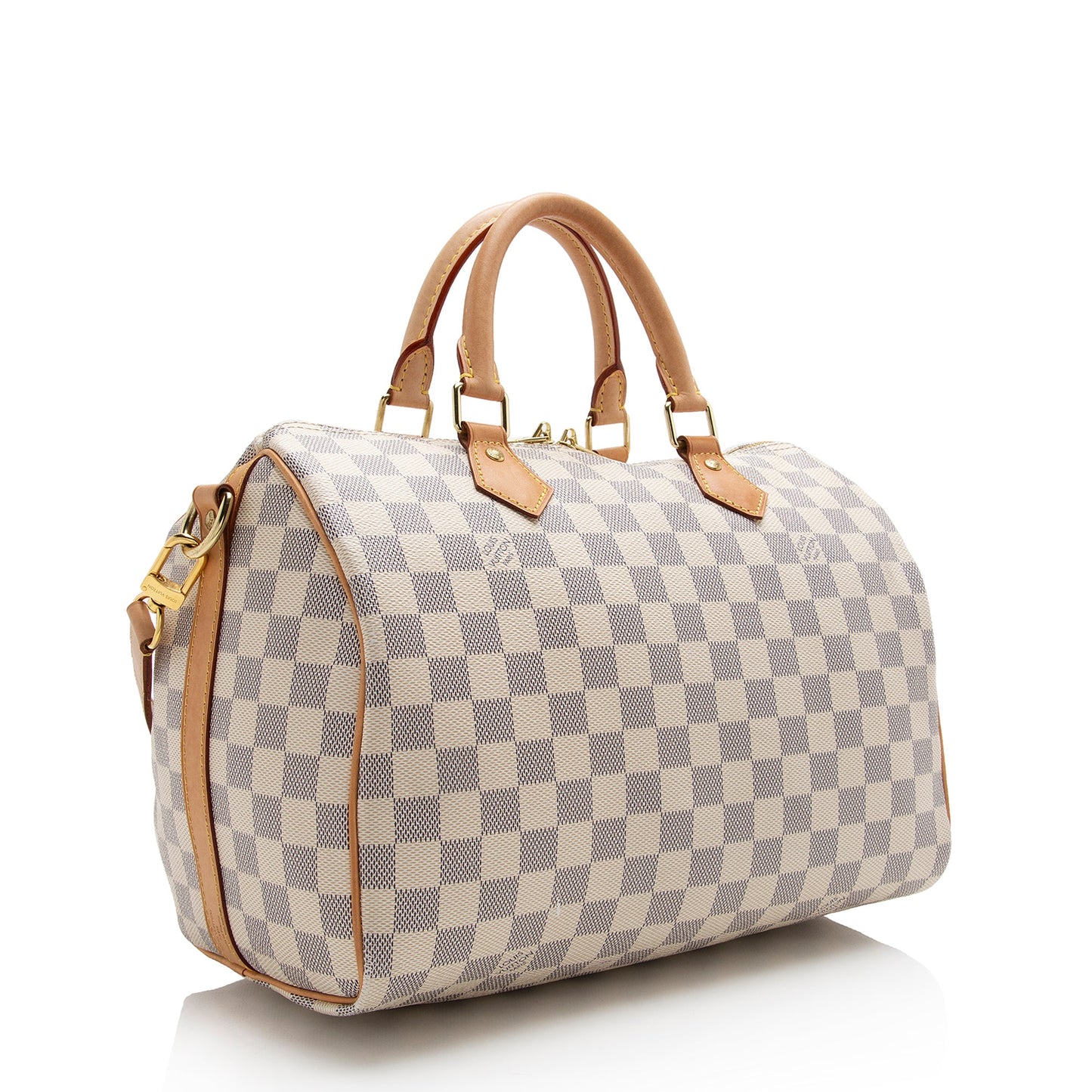 Louis Vuitton Damier Azur Speedy Bandouliere 30 Satchel (SHF-22266)
