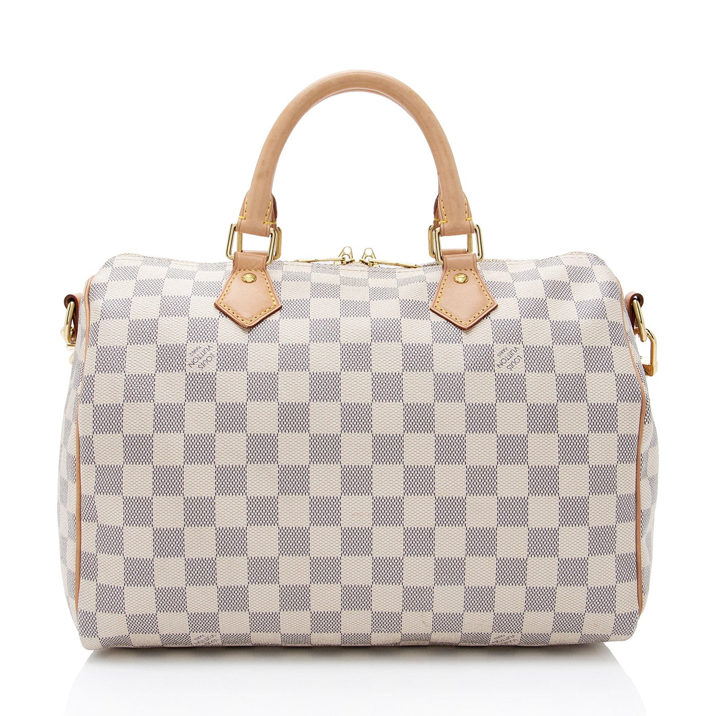 Louis Vuitton Damier Azur Speedy Bandouliere 30 Satchel (SHF-f3mAUf)