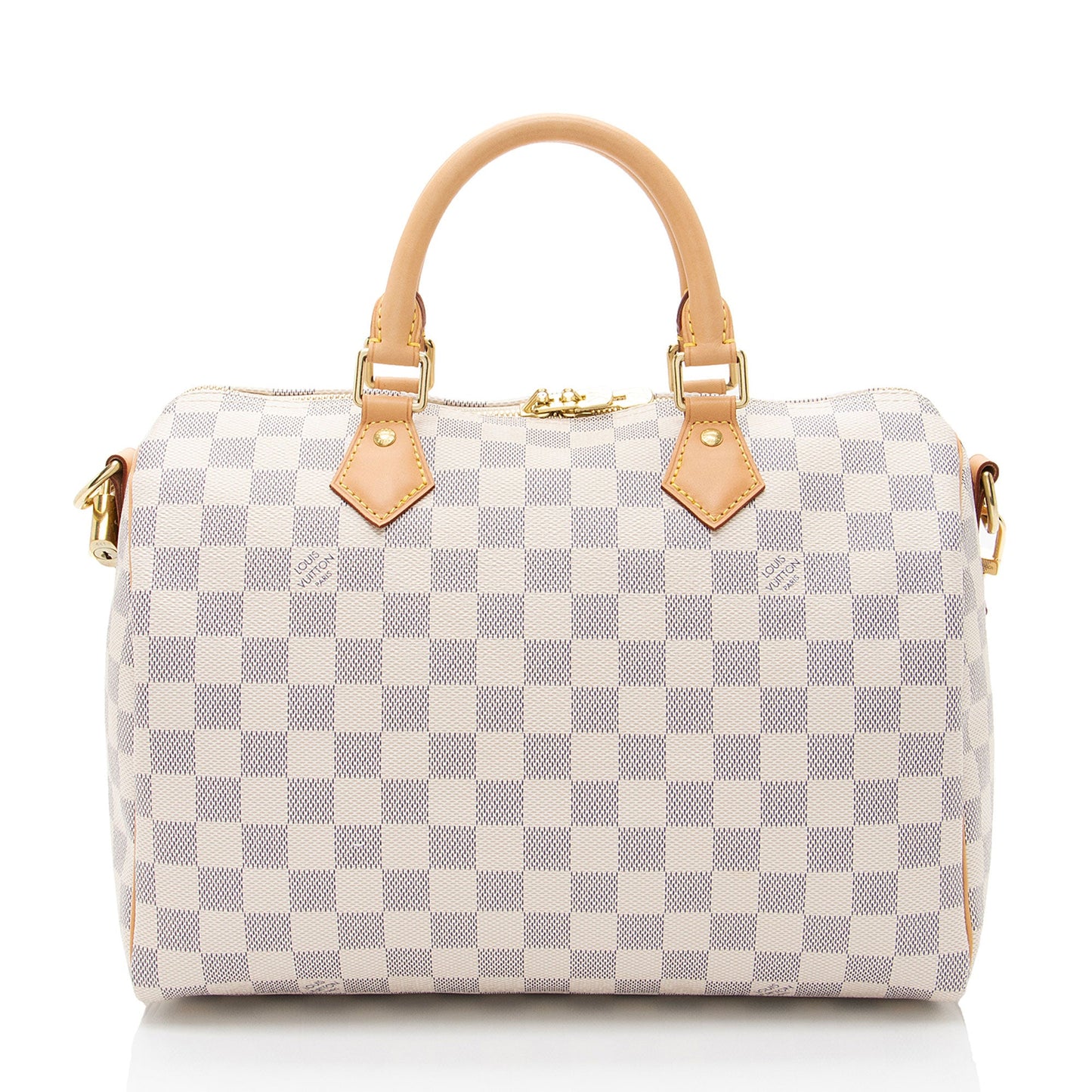 Louis Vuitton Damier Azur Speedy Bandouliere 30 Satchel (SHF-uLQ8b7)
