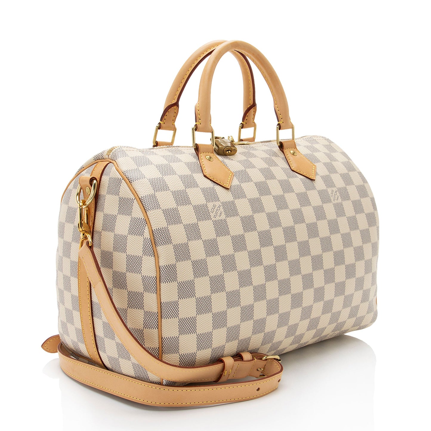 Louis Vuitton Damier Azur Speedy Bandouliere 30 Satchel