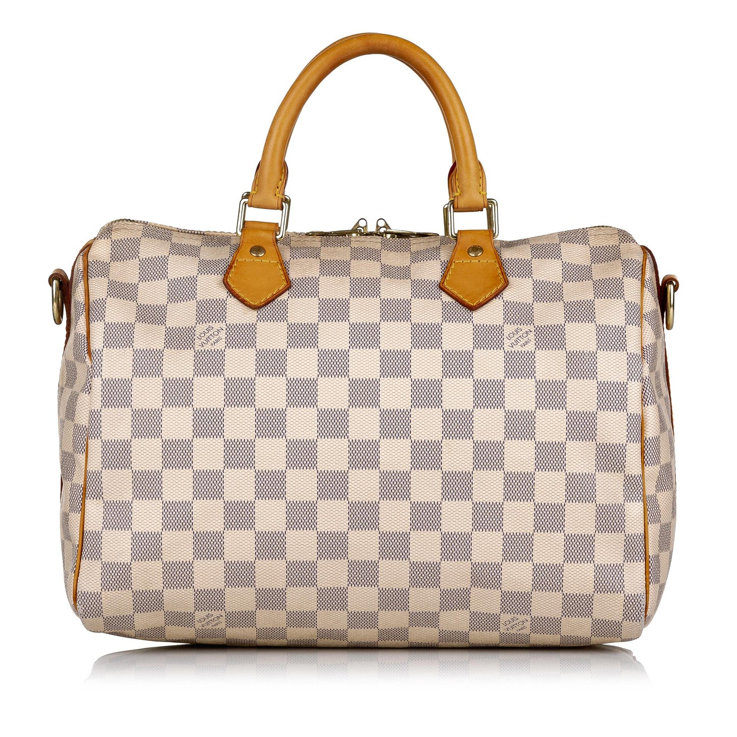 Louis Vuitton Damier Azur Speedy Bandouliere 30 (SHG-37680)