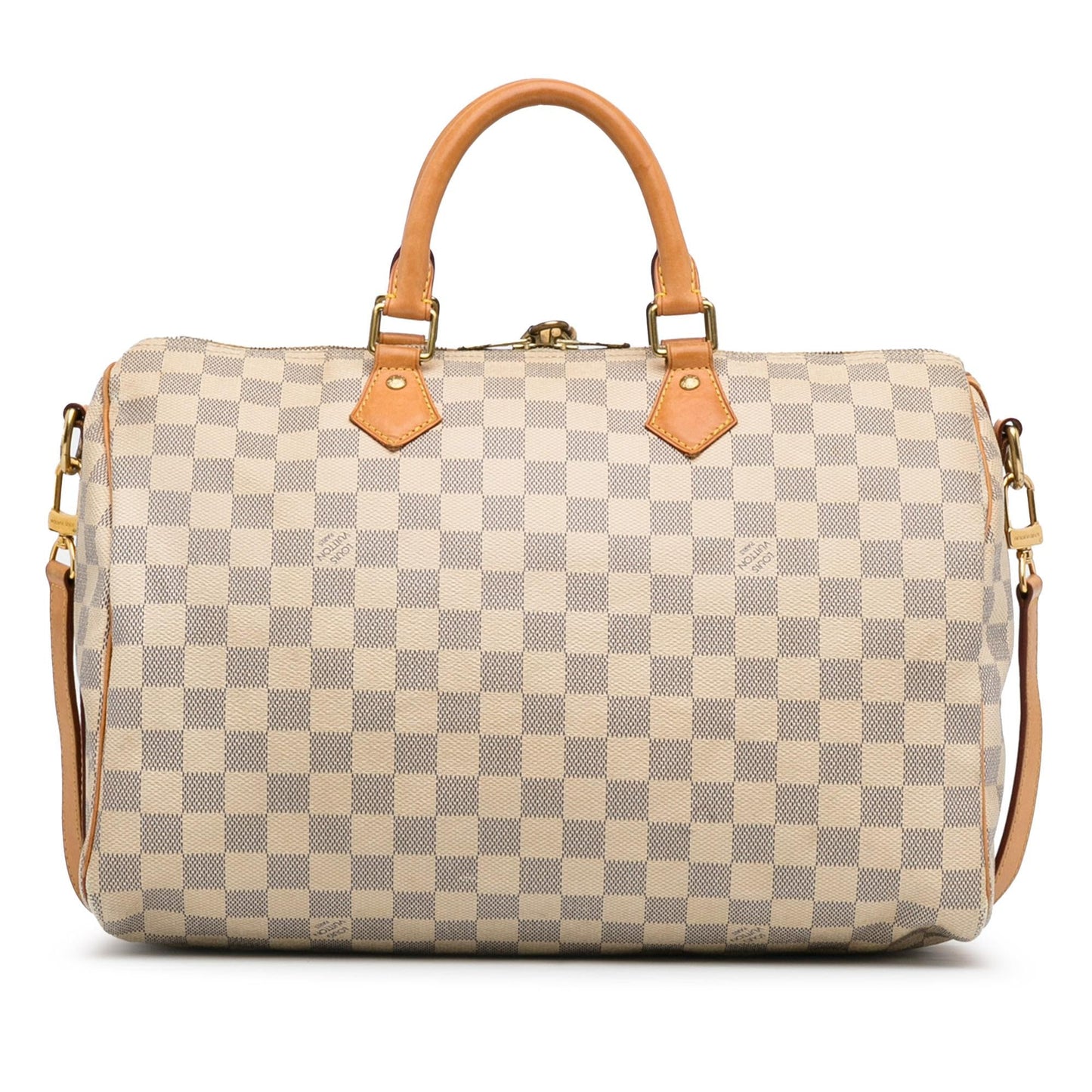 Louis Vuitton Damier Azur Speedy Bandouliere 35 (SHG-Zy55wa)