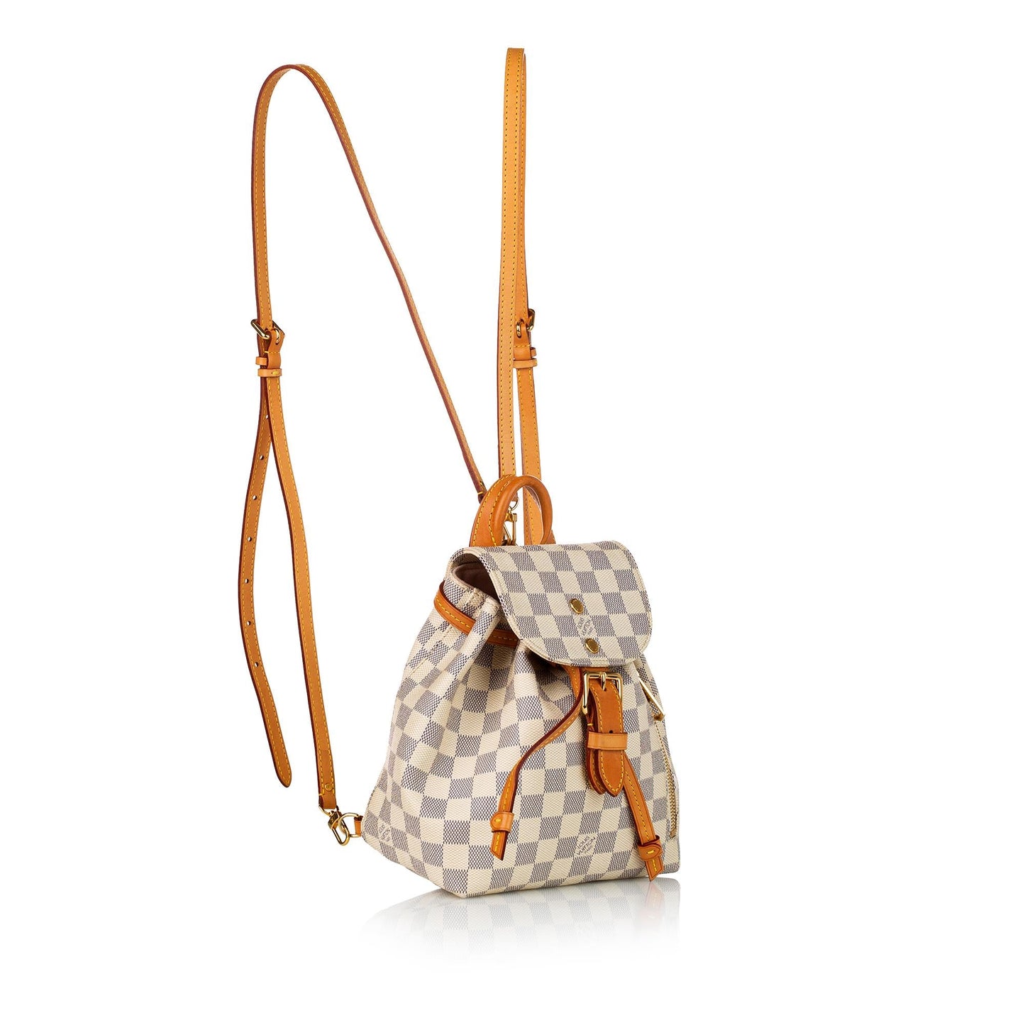 Louis Vuitton Damier Azur Sperone BB (SHG-30576)
