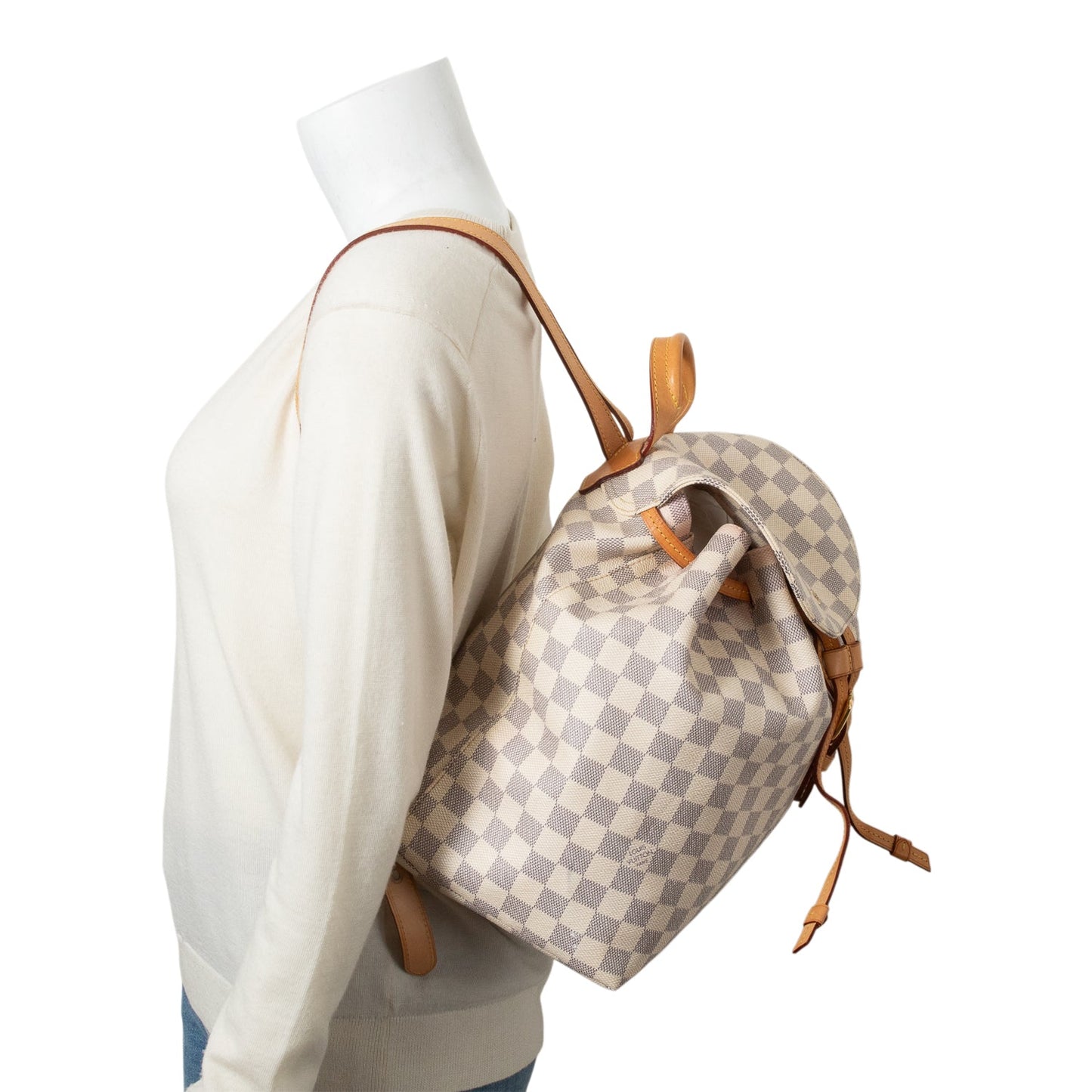 Louis Vuitton Damier Azur Sperone Backpack