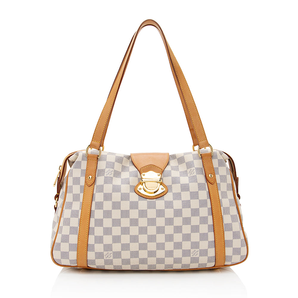 Louis Vuitton Damier Azur Stresa PM Shoulder Bag (SHF-21466)