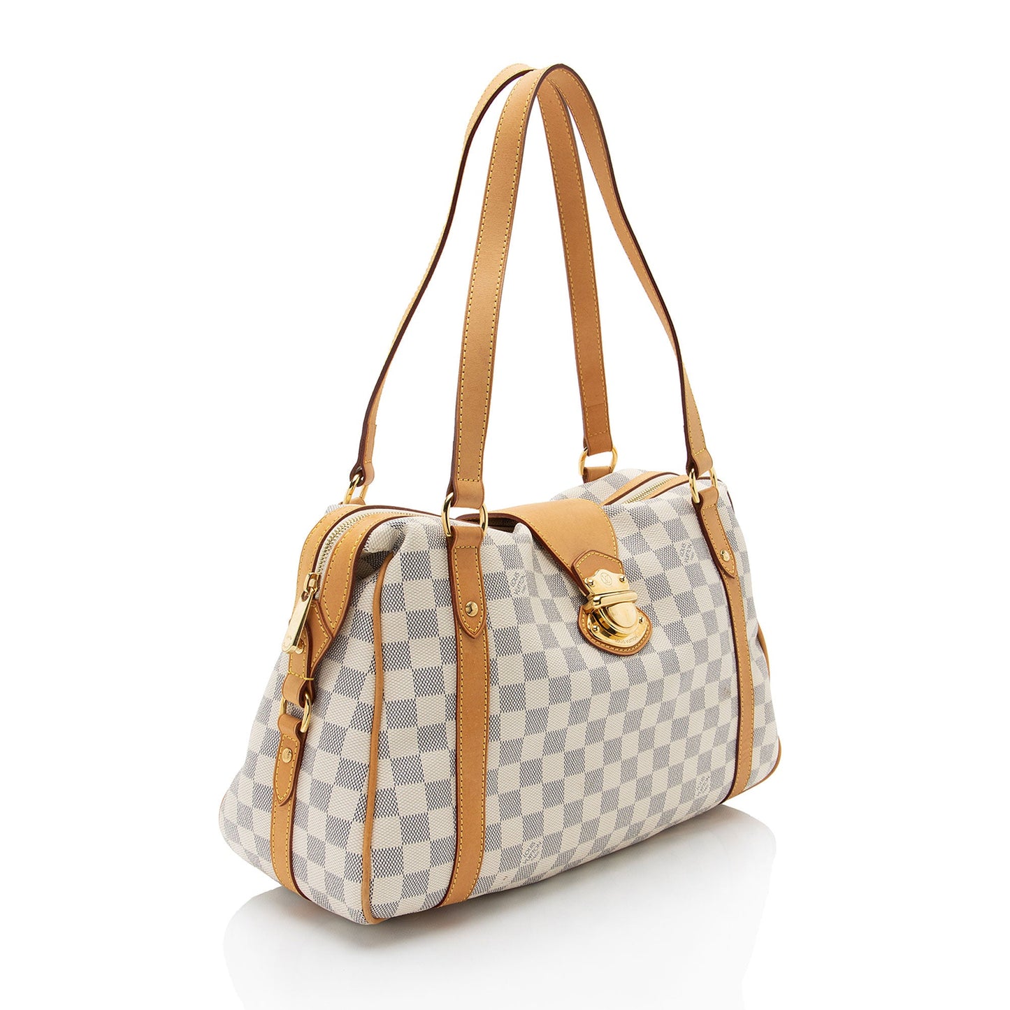 Louis Vuitton Damier Azur Stresa PM Shoulder Bag (SHF-0peFfu)