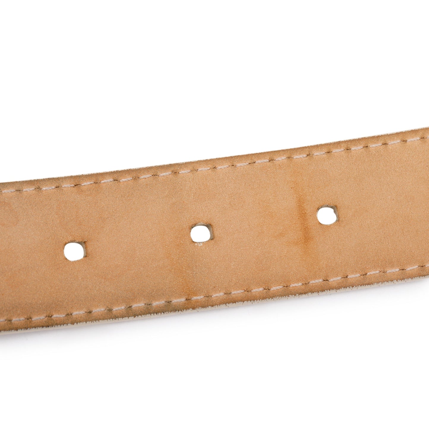 Louis Vuitton Damier Azur Tresor 30MM Belt, Size 85 34