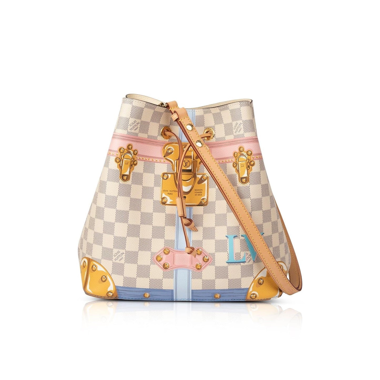Louis Vuitton Damier Azur Trunks NeoNoe