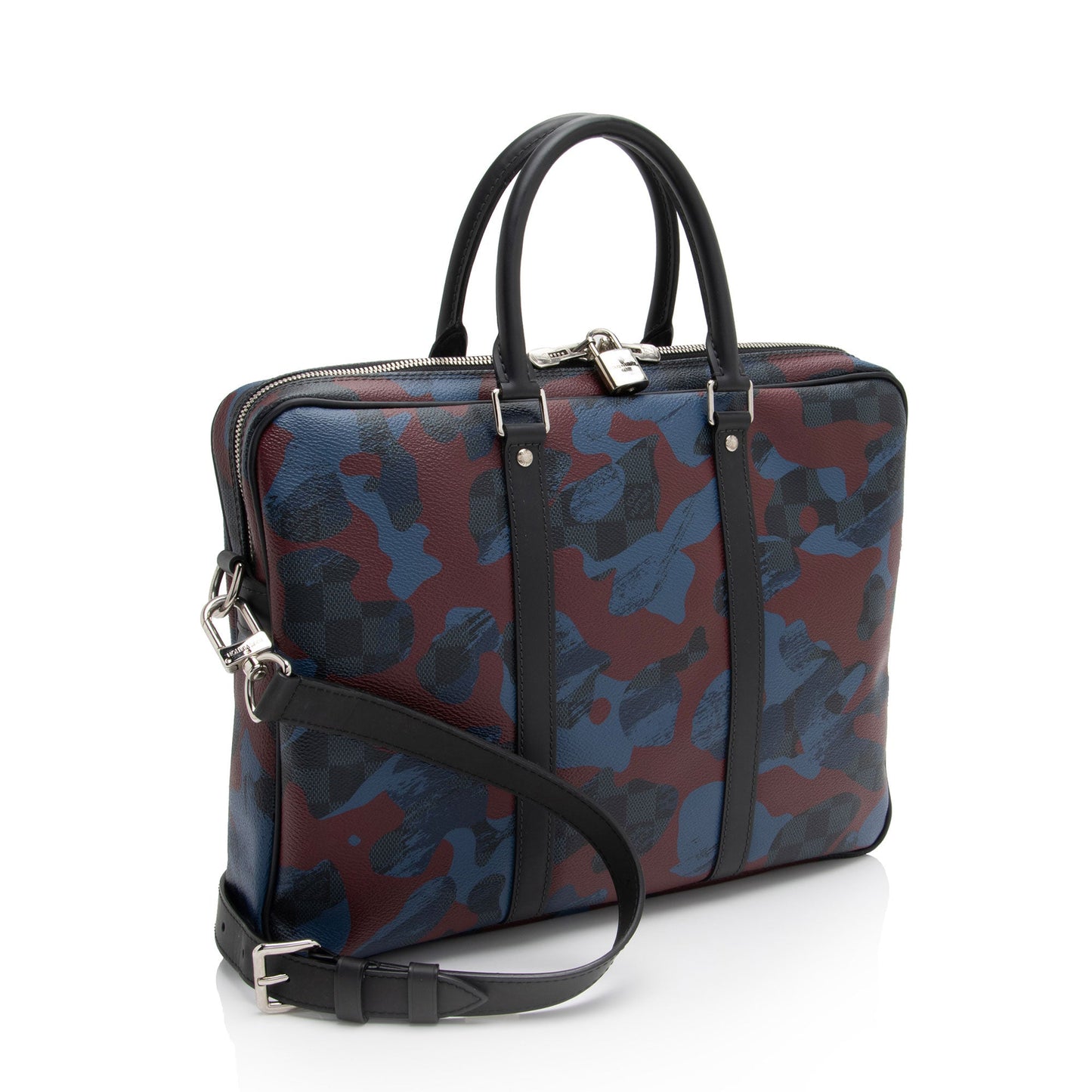 Louis Vuitton Damier Cobalt Camouflage Porte-Documents Voyage PM Bag