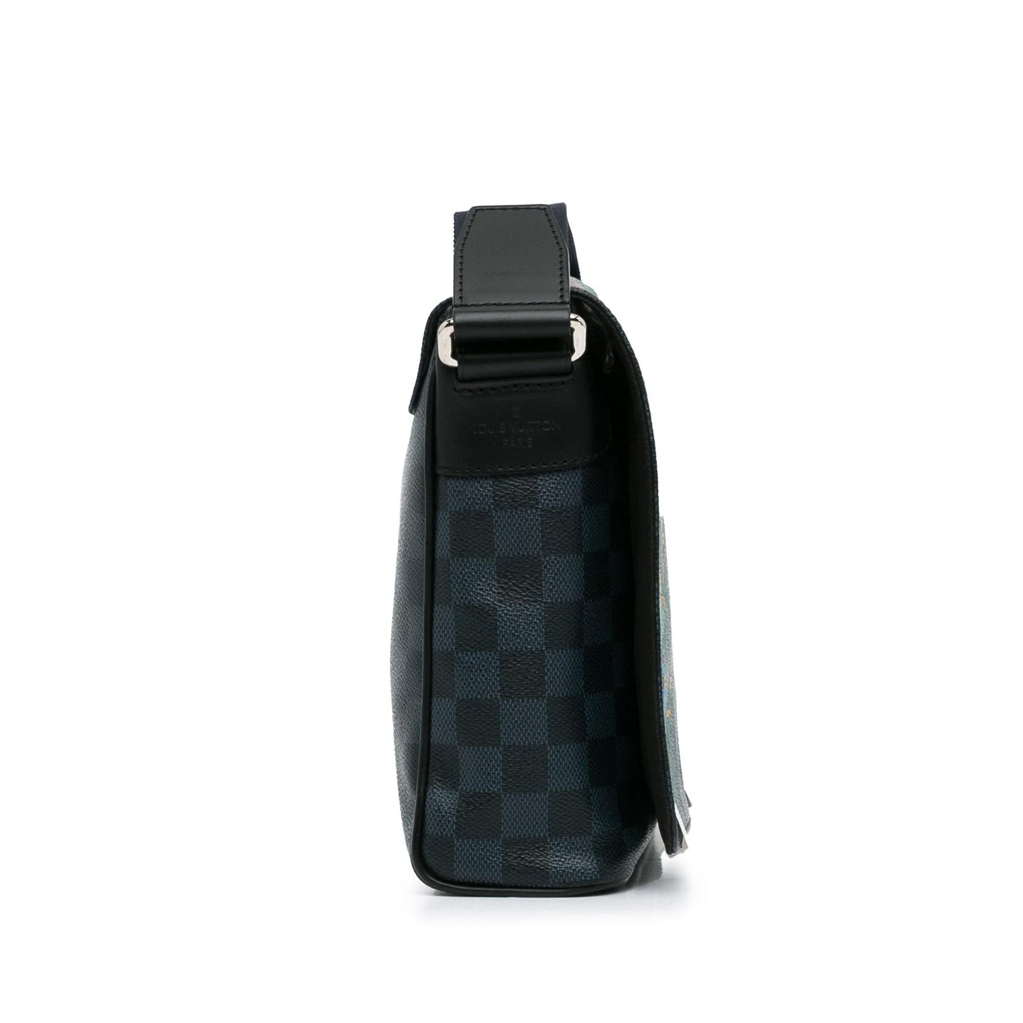 Louis Vuitton Damier Cobalt Jungle District Messenger PM (SHG-DdkItG)