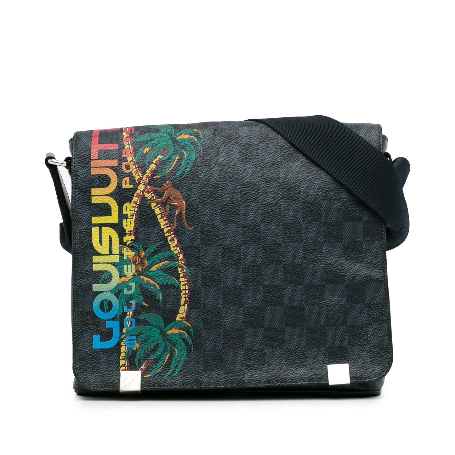Louis Vuitton Damier Cobalt Jungle District Messenger PM (SHG-DdkItG)