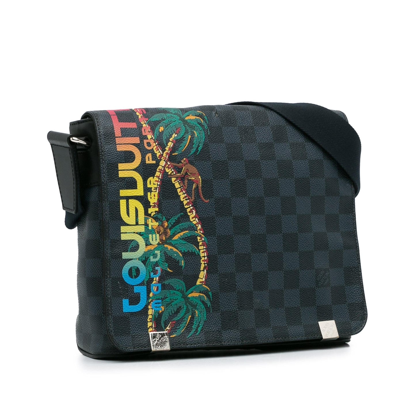 Louis Vuitton Damier Cobalt Jungle District Messenger PM (SHG-DdkItG)