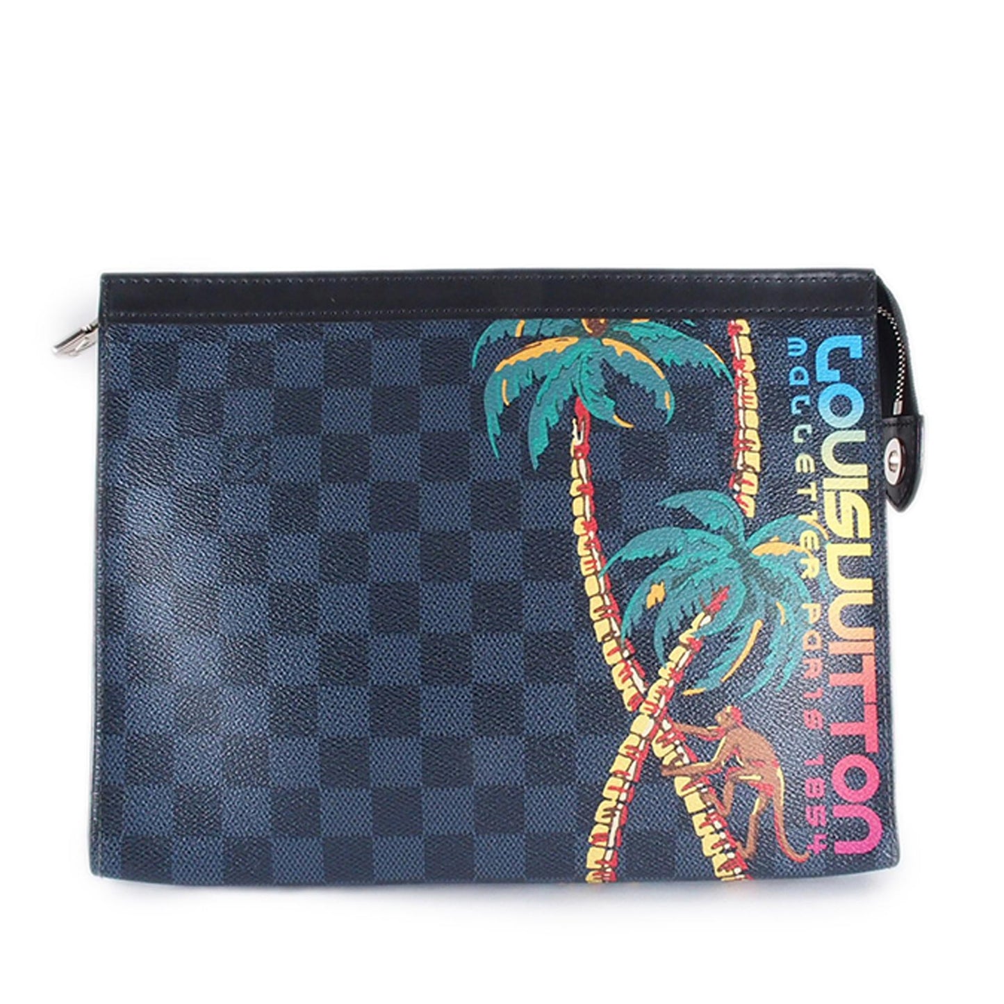 Louis Vuitton Damier Cobalt Jungle Pochette Voyage MM (SHG-GIqKlV)