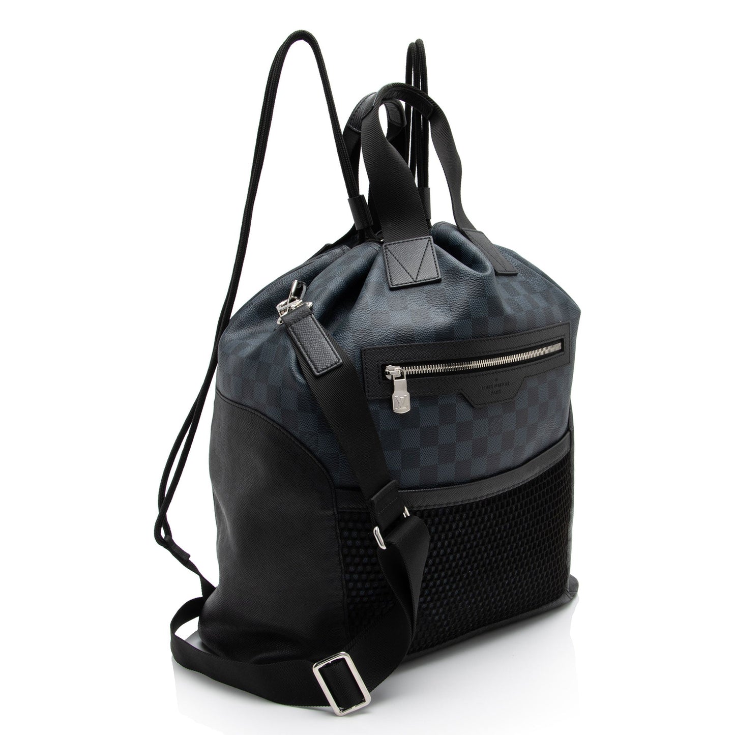 Louis Vuitton Damier Cobalt Matchpoint Hybrid Backpack (SHF-MLWCVZ)