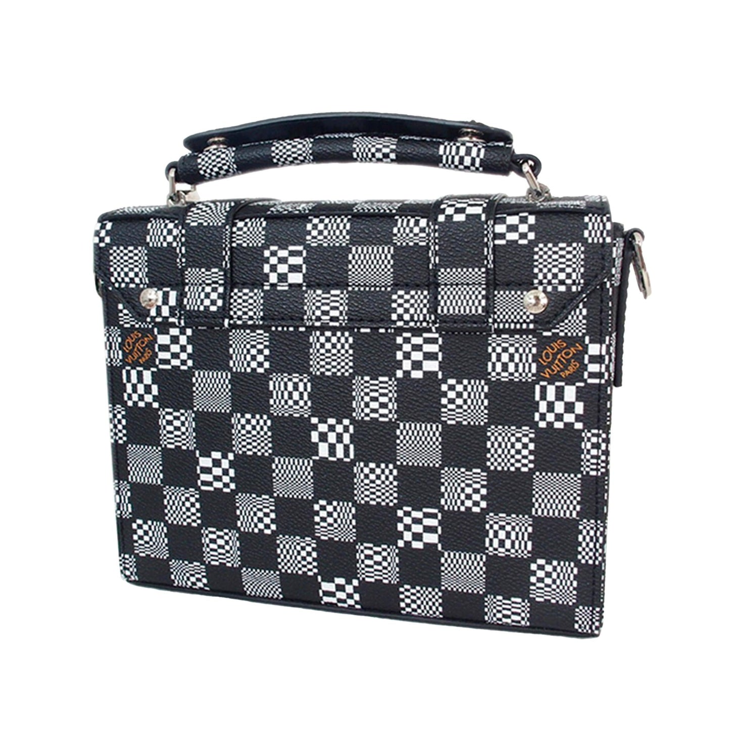 Louis Vuitton Damier Distorted Flap Soft Trunk (SHG-FZG6ZF)
