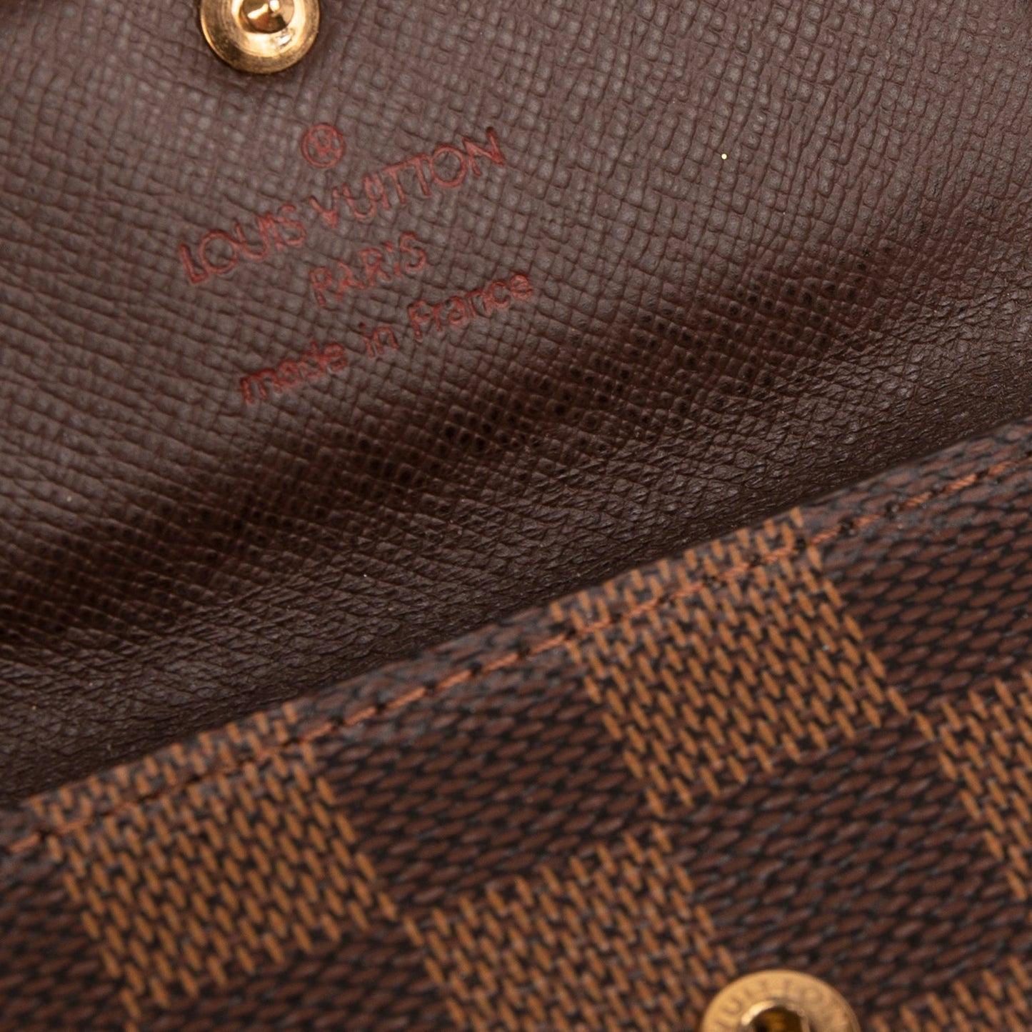 Louis Vuitton Damier Ebene 4 Key Holder