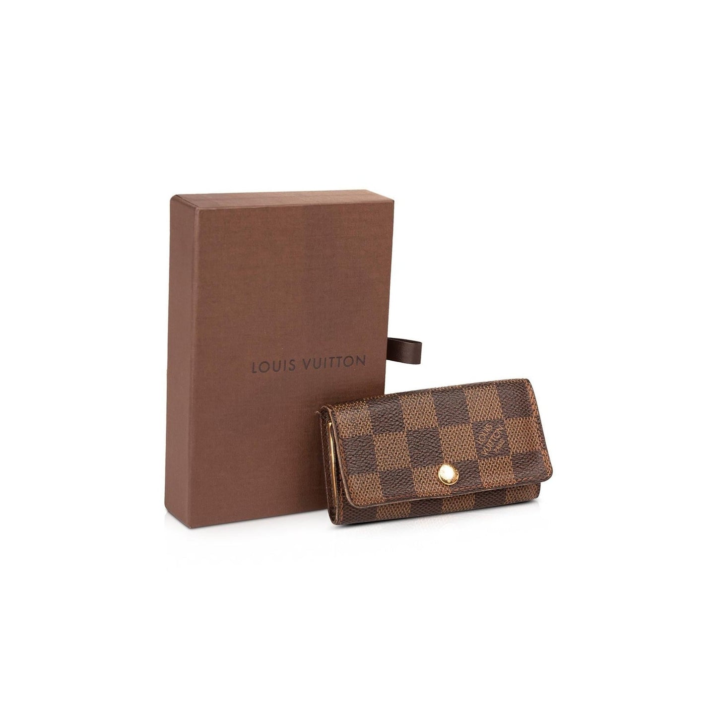 Louis Vuitton Damier Ebene 4 Key Holder