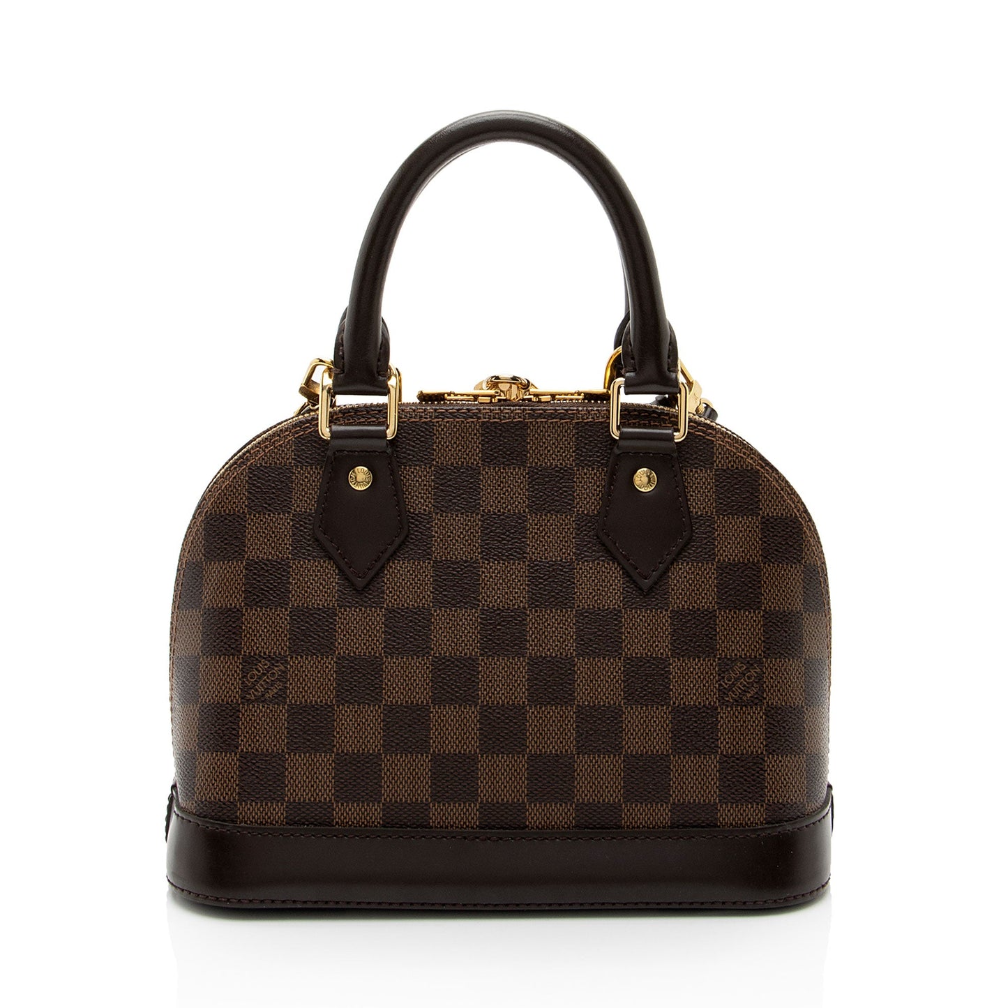 Louis Vuitton Damier Ebene Alma BB Satchel (SHF-DBkyHO)