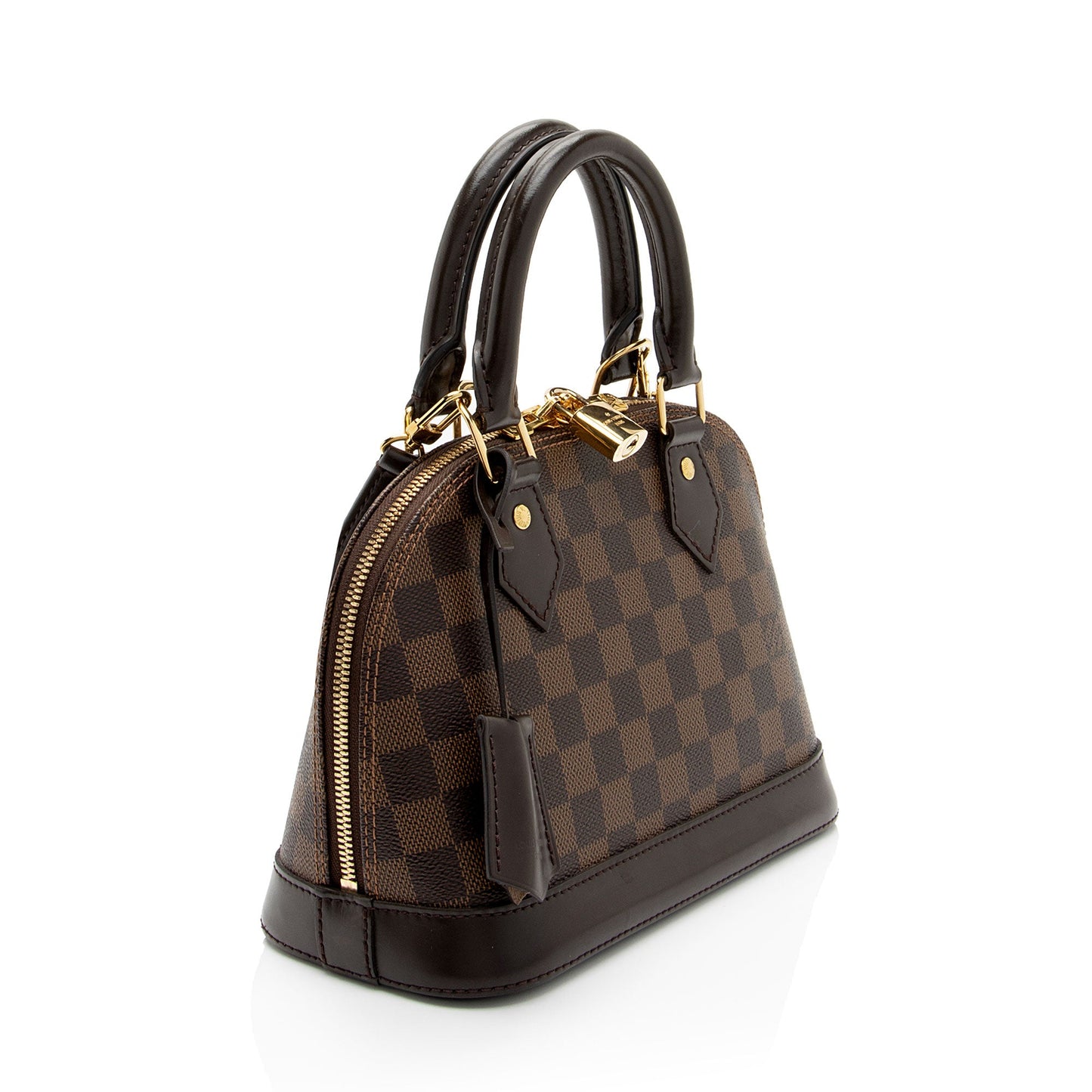 Louis Vuitton Damier Ebene Alma BB Satchel (SHF-DBkyHO)