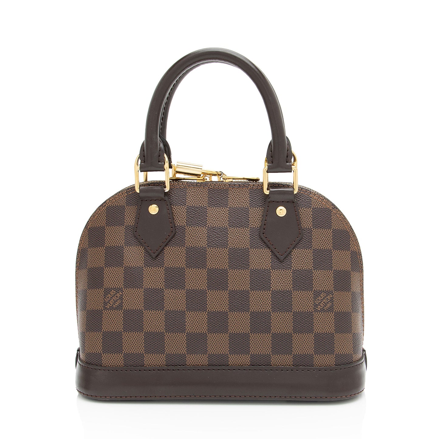 Louis Vuitton Damier Ebene Alma BB Satchel (SHF-MwRhdi)