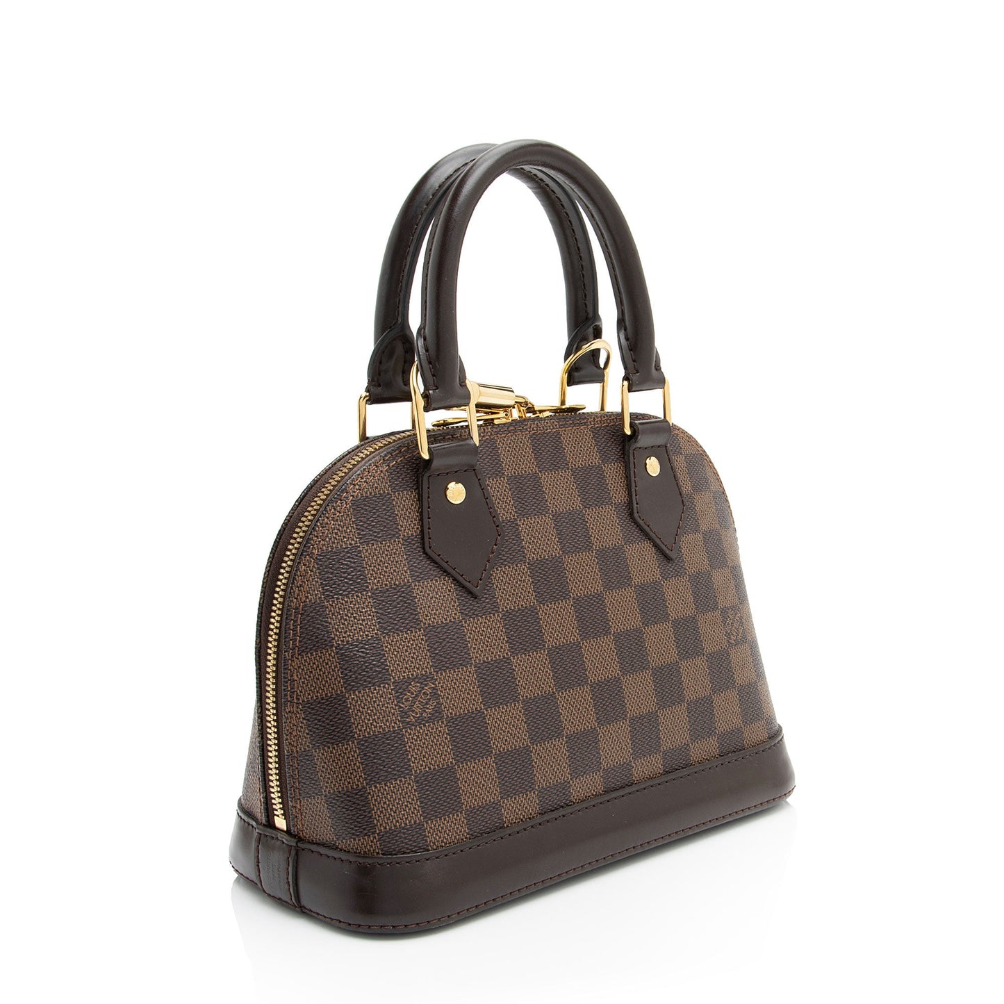 Louis Vuitton Damier Ebene Alma BB Satchel (SHF-MwRhdi)