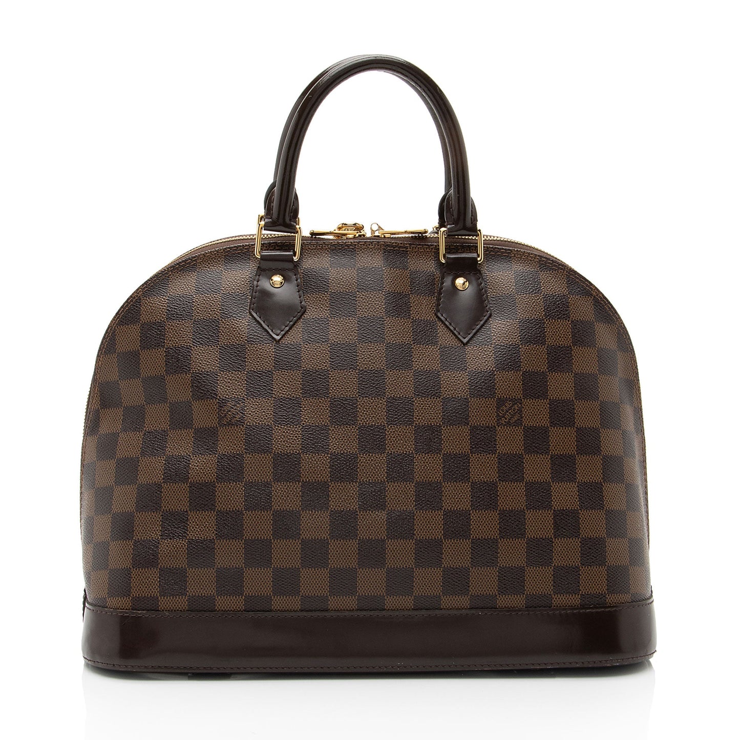 Louis Vuitton Damier Ebene Alma MM Satchel (SHF-x7hOgn)