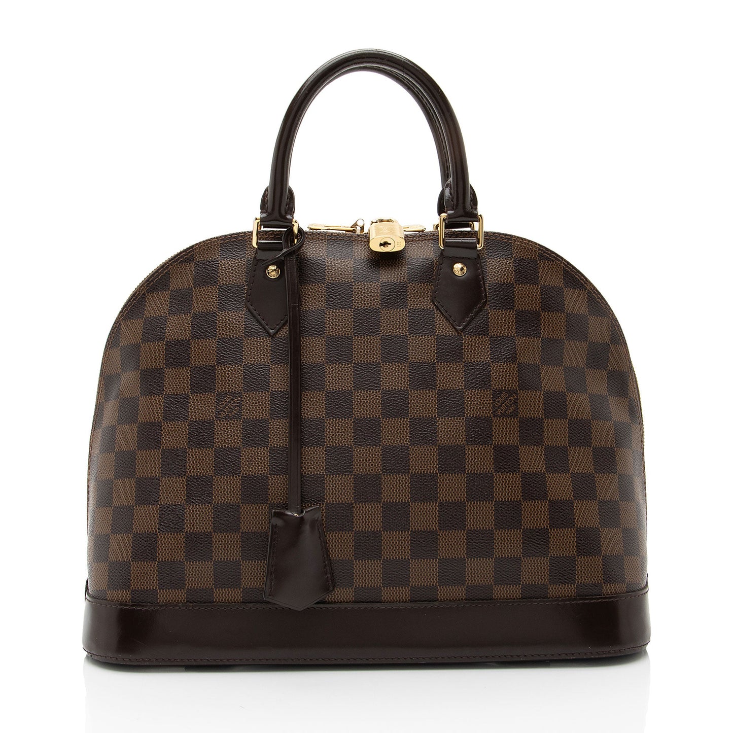 Louis Vuitton Damier Ebene Alma MM Satchel (SHF-x7hOgn)